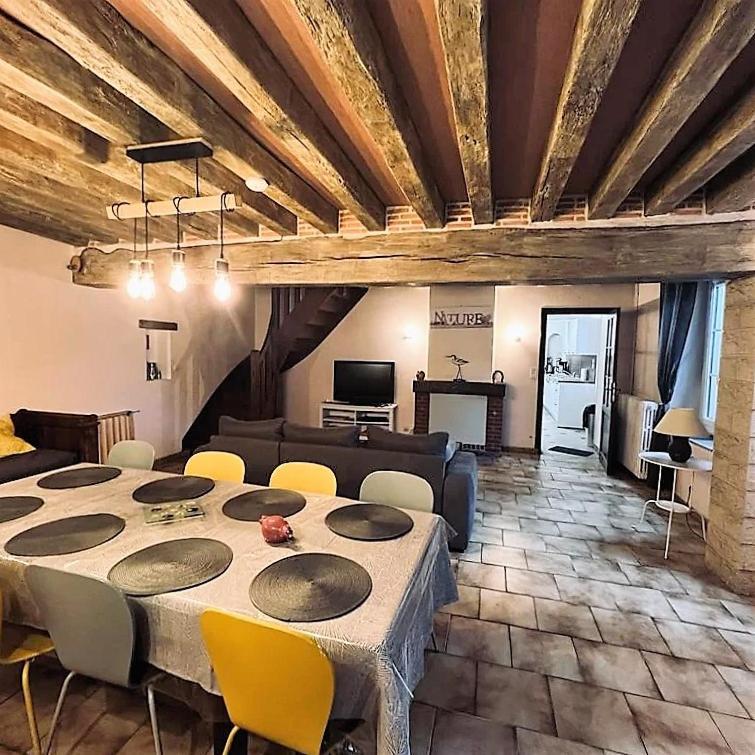 Saint-Romain-sur-Cher Les Sarmentinsヴィラ エクステリア 写真